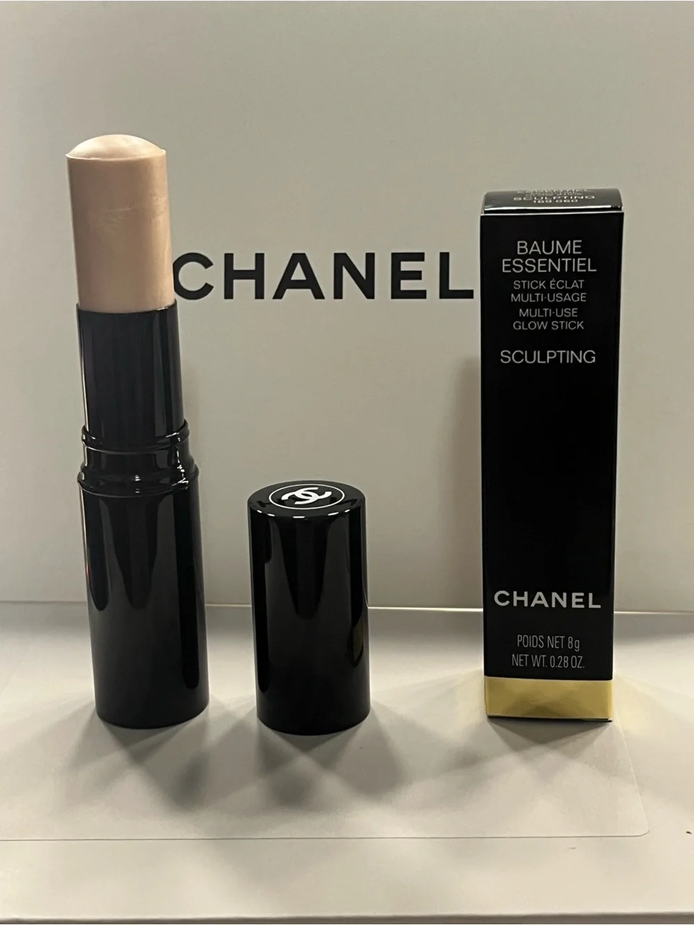 CHANEL BAUME ESSENTIEL Multi-Use Glow Stick SCULPTING full size authentic NIB